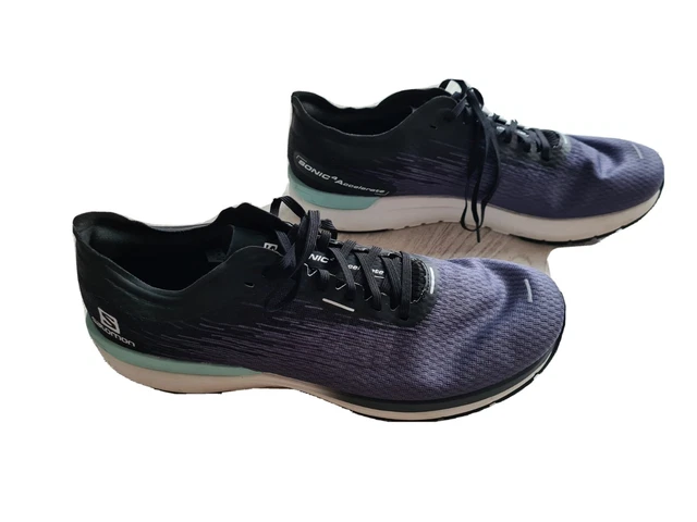 Salomon Sonic 4 Accelerate Fast Running Laufschuhe EU 48 UK 12,5 - gebraucht