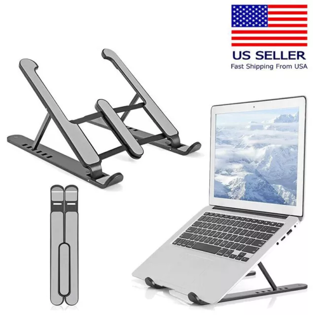 Laptop Stand For Desk Adjustable Ergonomic Portable Laptop Holder Foldable Tool