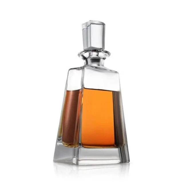 JoyJolt Luna Crystal Whisky Decanter cristallo senza piombo Lavabile in...