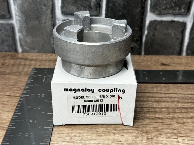 Magnaloy Model 300 1-5/8" x 3/8" Coupling Hub - New In Box
