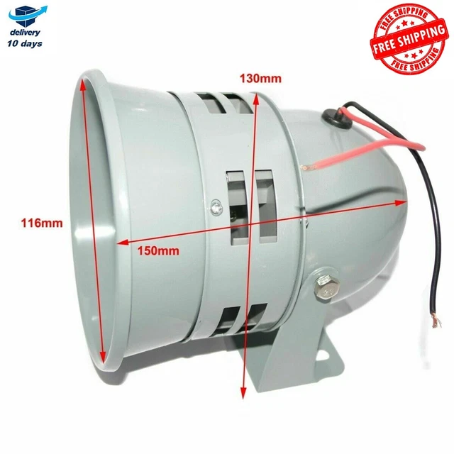 Military Horn 12 Volt For Willys Ford GPW MB CJ2A CJ3A CJ3B CJ5 Jeeps