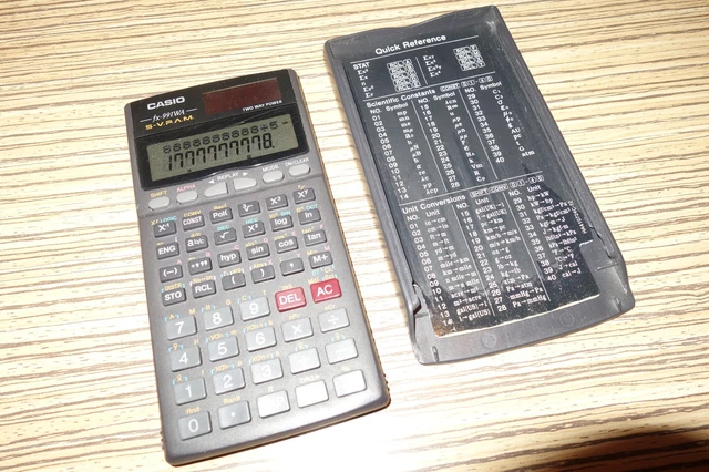 CASIO FX 991 WA Taschenrechner 17 EUR 23 90 PicClick DE