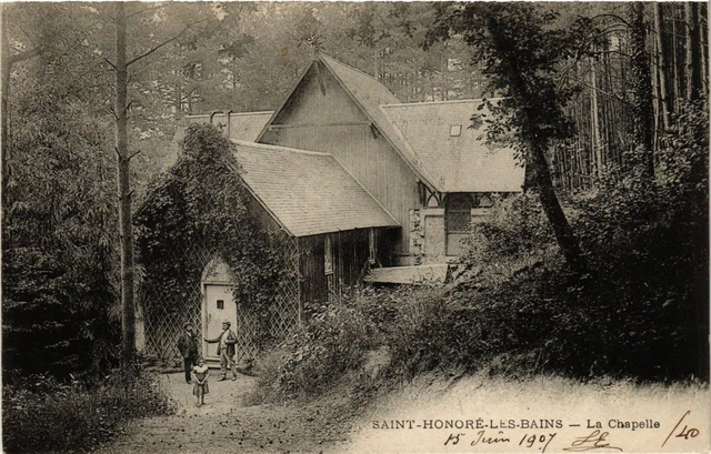 CPA AK St-HONORÉ-les-BAINS La Chapelle (420968)