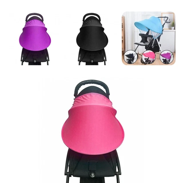 Cochecito de bebé cochecito protector contra el viento escudo solar visor escudo solar 85