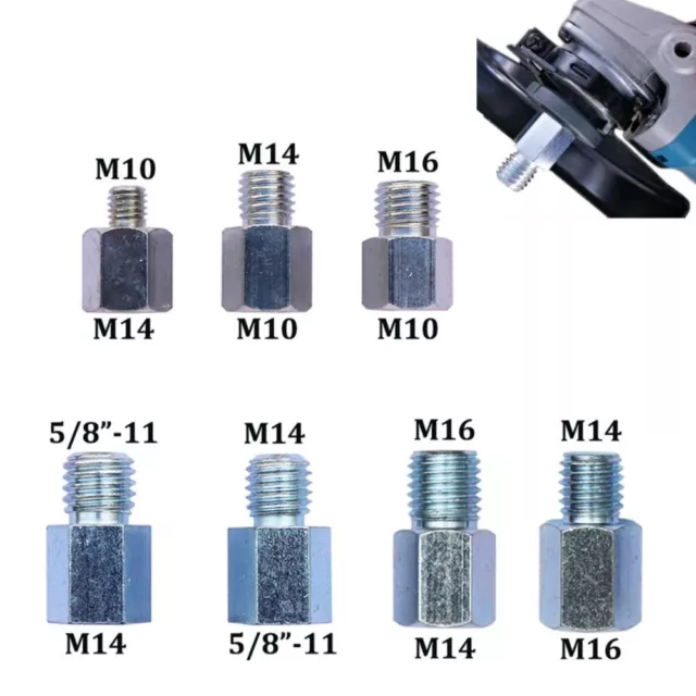 M14 to M10 M10 To M14 Angle Grinder Adapter Screw Convert Connector Lengthen Rod