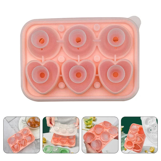 1 Juego de Molde de Hielo Hogar Pequeño Cubo de Hielo Bandeja Congelador Cubo de Hielo Hágalo usted mismo Hielo