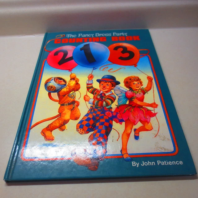 THE FANCY DRESS Party Counting Book By John Patience Vintage Book $19.99 -  PicClick AU