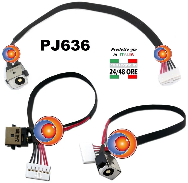 Connettore Ricarica Asus Connettore Di Ricarica Per Notebook Asus | Jack DC Power Per Modelli K53, K54, X52 E Altri DC Jack Asus - Foto 5