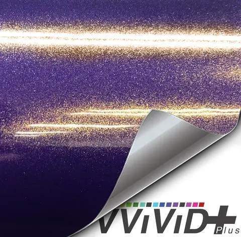 VVivid 2019 VVivid+ Galaxy Purple Vinyl Car Wrap Film | V247