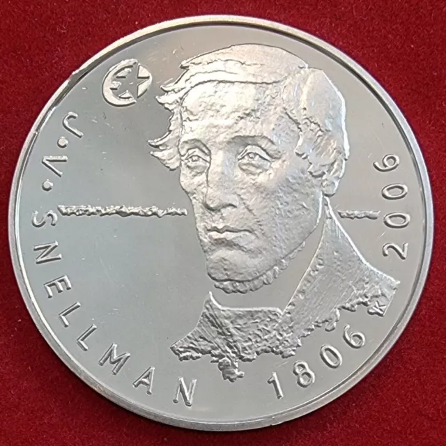 Pièce De 10 Euros Finlande 2006 En Argent