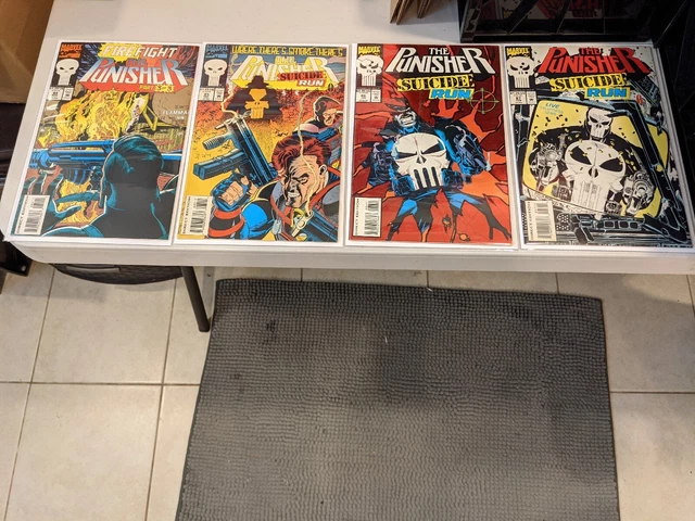 Punisher #84 #85 #86 #87 Lot Of 4 Marvel Comics NM