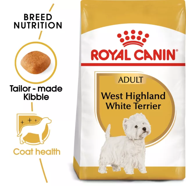 West Highland White Terrier Adult Dry Dog Food, 3kg 2