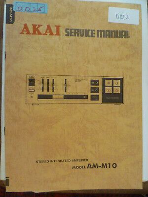 AKAI AM-A1 AMPLIFICATORE STEREO Manuale di servizio 