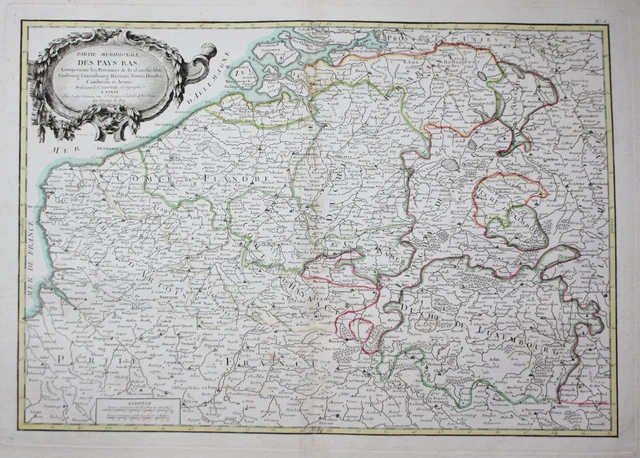Belgique Belgium Belgien Luxemburg Brabant Hainaut Janvier Vlaanderen map