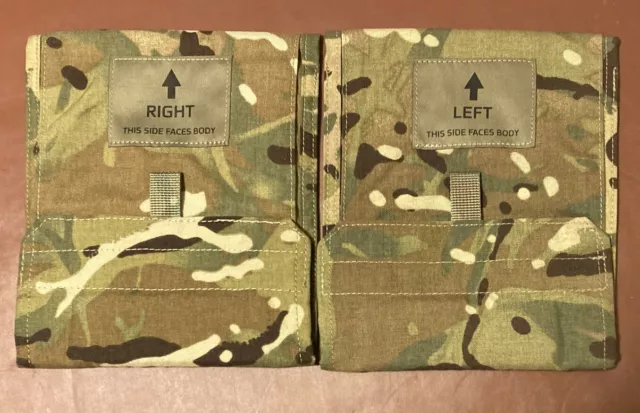 Virtus Side Plate Pouches Pockets | MTP STV Body Armour Webbing
