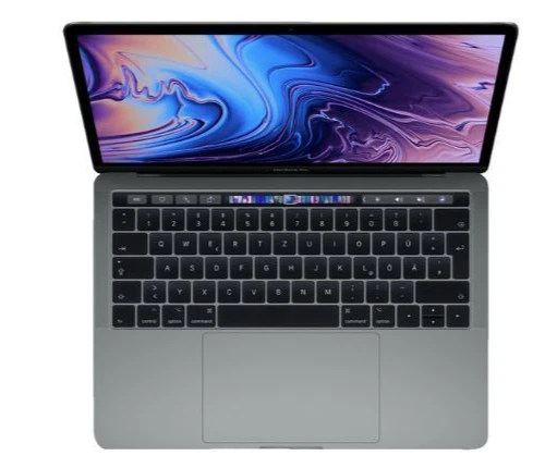 Apple MacBook Pro A1989 2018 13,3" grigio siderale i7-8559U 2,70 GHz 16 GB 512 GB unità di memoria a stato solido