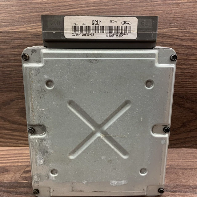 02 FORD F250 Super Duty Engine Control Module Ecu Pcm 5.4L At 2C3A