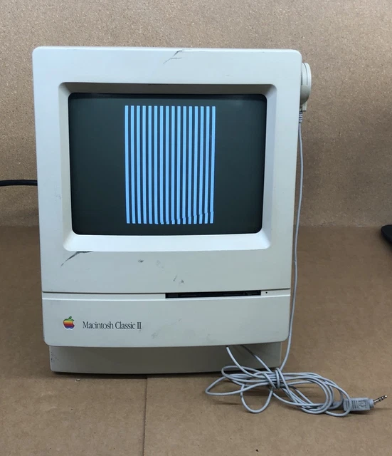 ULTRA-CLEAN APPLE MACINTOSH Classic II Shell & CRT - No Yellowing
