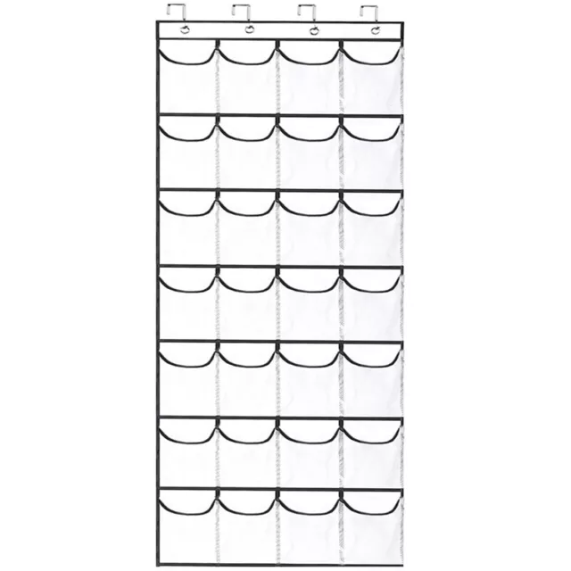 28 Pockets over the Door Shoe Organizers for Closet Shoes Hanger Organizers8465