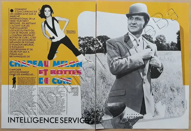 CHAPEAU MELON ET Bottes de Cuir - Clipping / Coupures de presses EUR 8