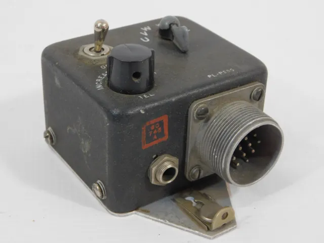 Western Electric BC-732-A Aircraft Radio Control Box (untested)