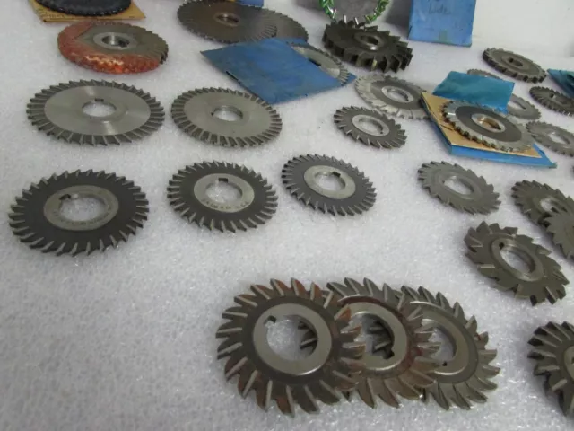 Niagara Side Cutters Plus-Slitting Saw Blades-Arbor Milling Mixed Lot 40 Pc. 3