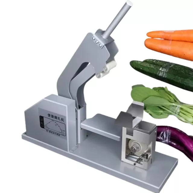 Semi Automatic Vegetable Bundling MachineSupermarket Vegetable Strapping