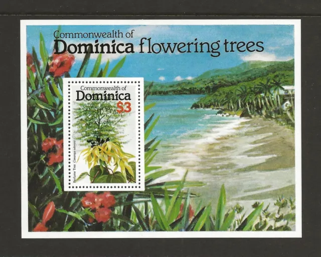 1979 Dominica Flowering Trees SG MS681 MNH
