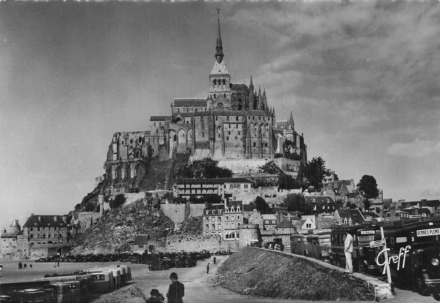 50 LE MONT Saint Michel Vue Generale A L Arrivee EUR 5,00 - PicClick FR