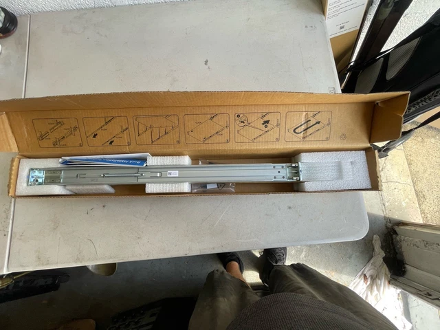 dell r320 r330 r430 r620 r630 r640 1u ready rails... DELL POWEREDGE R620 R630 R640 R420 R430 R320 1U Sliding Ready Rails Kit ...