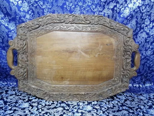 Wooden Carved Tray 1900