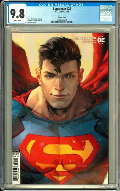 Superman #28 Cgc 9.8  Kael Ngu Var Ed