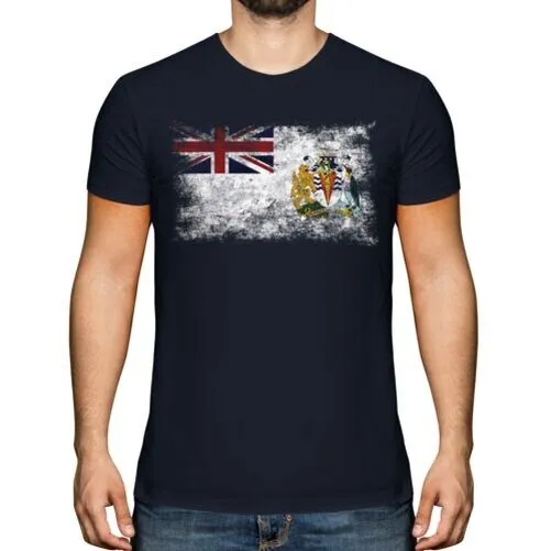 Inglese Antartic Territory Affliggere Bandiera T-Shirt Maglia Calcio Regalo