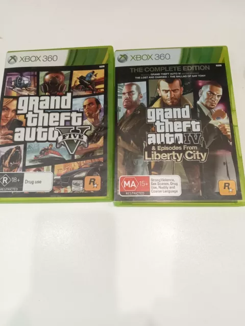 Grand Theft Auto V GTA5 & Liberty City (XBOX 360)