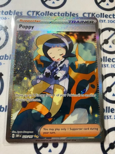  Pokemon - Poppy 227/197 - Obsidian Flames - Special