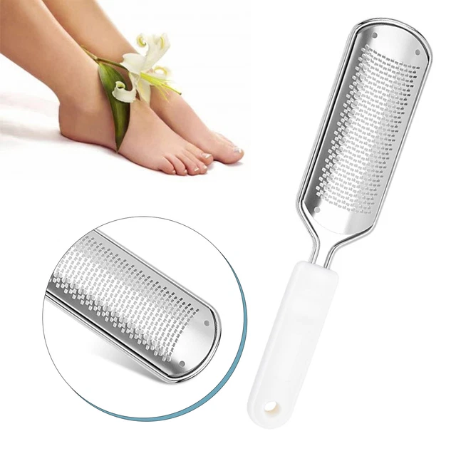 Lima per piedi, maniglia antiscivolo, cura del piede, rimozione cornea, lima per pedicure,