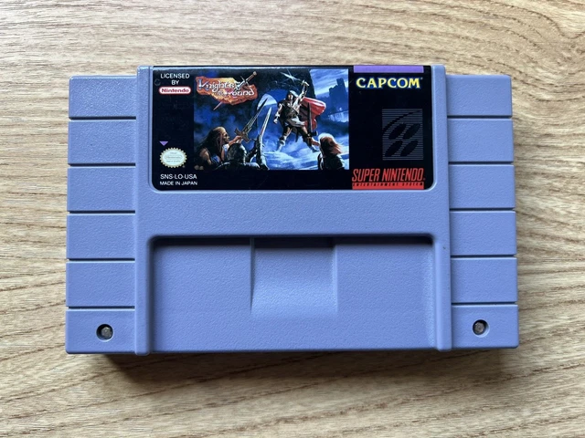 KNIGHTS OF THE Round Capcom Super Nintendo SNES NTSC USA Version