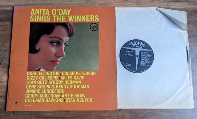 Anita O'Day LP - Sings the Winners /1961 US Verve Records V 8485