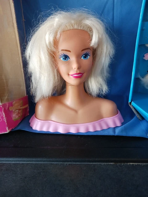 Barbie Tête a coiffée brune MATTEL à Prix