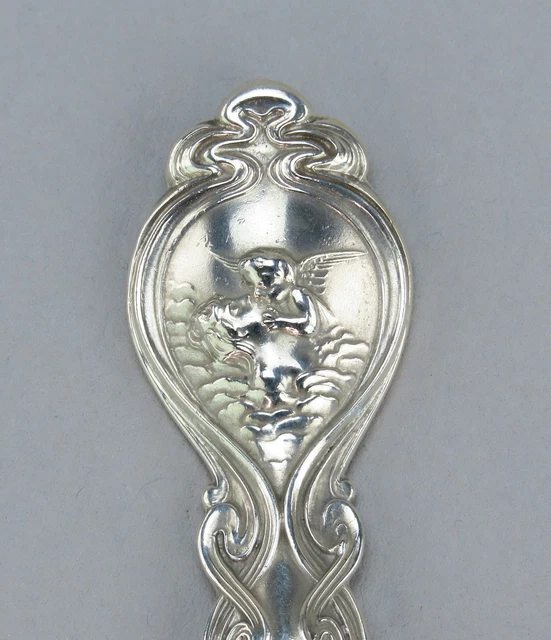 COLLECTIBLE UNGER BROS Sterling Silver Art Nouveau Love's Dream c1904 ...