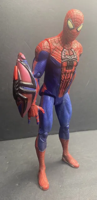 2012 Hasbro 10 Inch Spiderman Action Figure Marvel Movies Toy Lights Up Talks