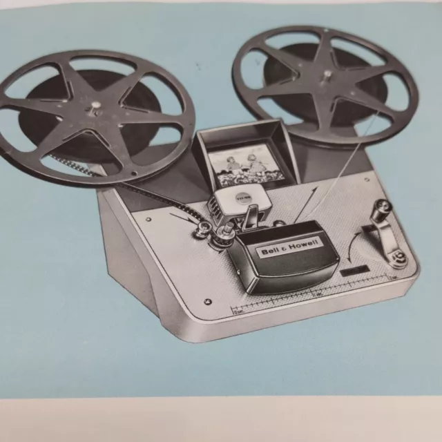 Bell & Howell FILMO EDITOR 8mm Film Editor Instructions Manual Booklet Pamphlet