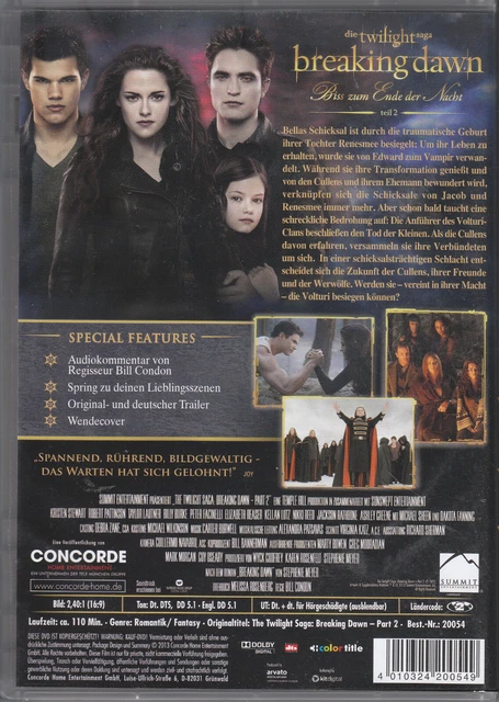 Breaking Dawn Biss Zum Ende Der Nacht Soundtrack DIE TWILIGHT SAGA Breaking Dawn Biss zum Ende der Nacht Teil 2 Video