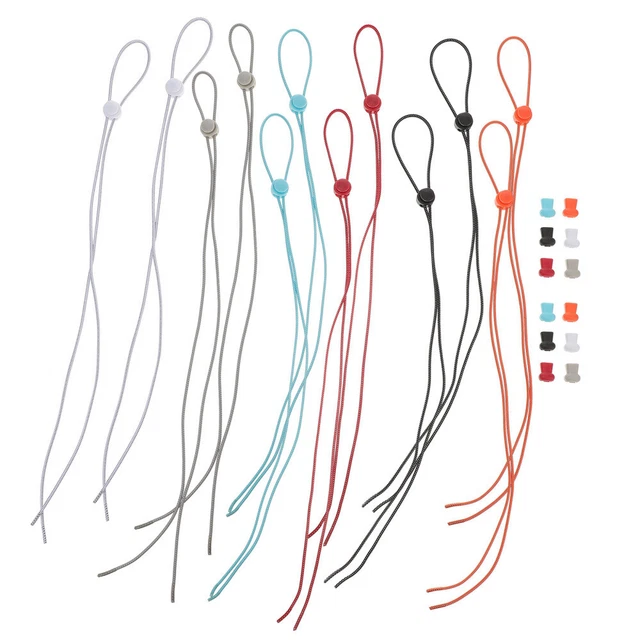 6 paia di lacci scarpe collant scarpe elastiche lacci comodi lacci unisex