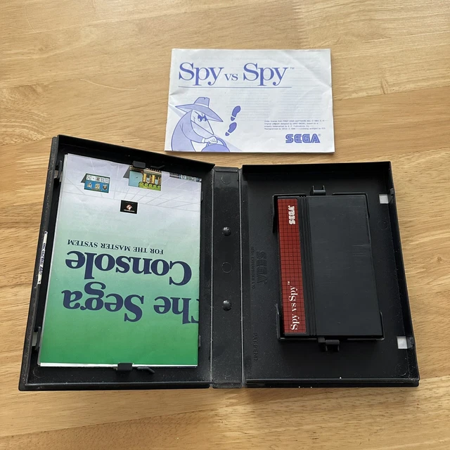 SPY VS SPY - SEGA - MASTER SYSTEM - PAL COMPLET