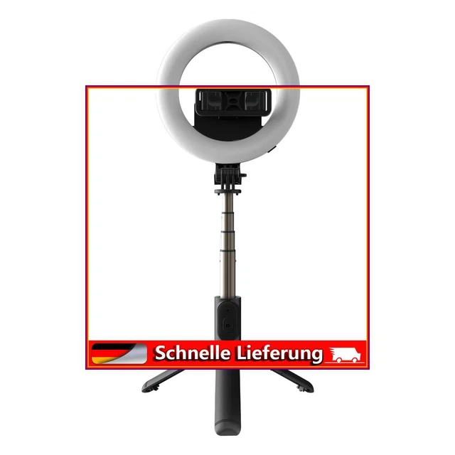 Anillo para selfies Luz LED Selfie Lleno Luz Circular para Transmisión en Vivo/Maquillaje/Video