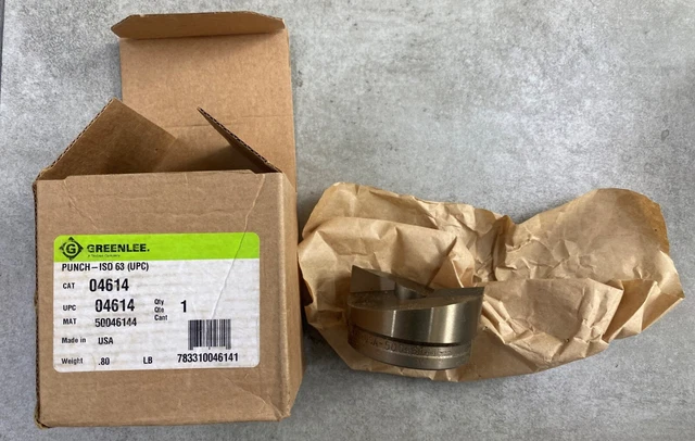 Greenlee 04614 Slug Splitter M63 ISO Punch suitable for stainless Steel 50046144