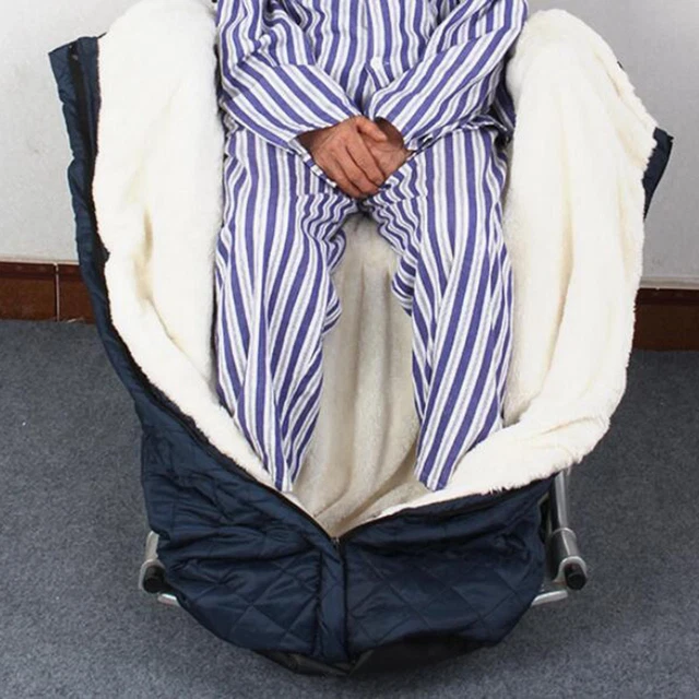 Coperta Per Sedia A Rotelle Addensata 130x65 Cm Coprigambe Protezione Per