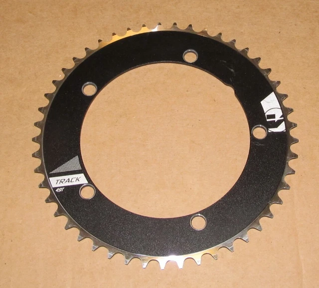 FSA Vision Track Pista Bicycle Chainring 144 BCD x 49t - Black, Full Speed Ahead FSA Vision Track Pista Bicycle Chainring 144 BCD x 49t - Black, Full Speed Ahead