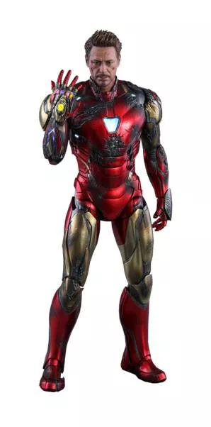 Iron Man Mark LXXXV 85 Battle Damaged Version Hot Toys Sideshow Avengers Endgame